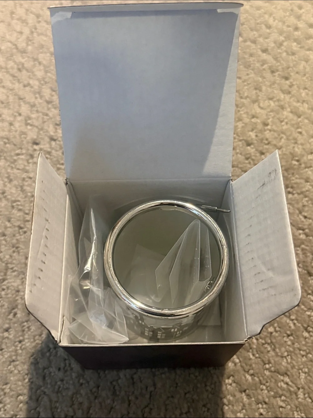 Magic! Delivered shiny silver